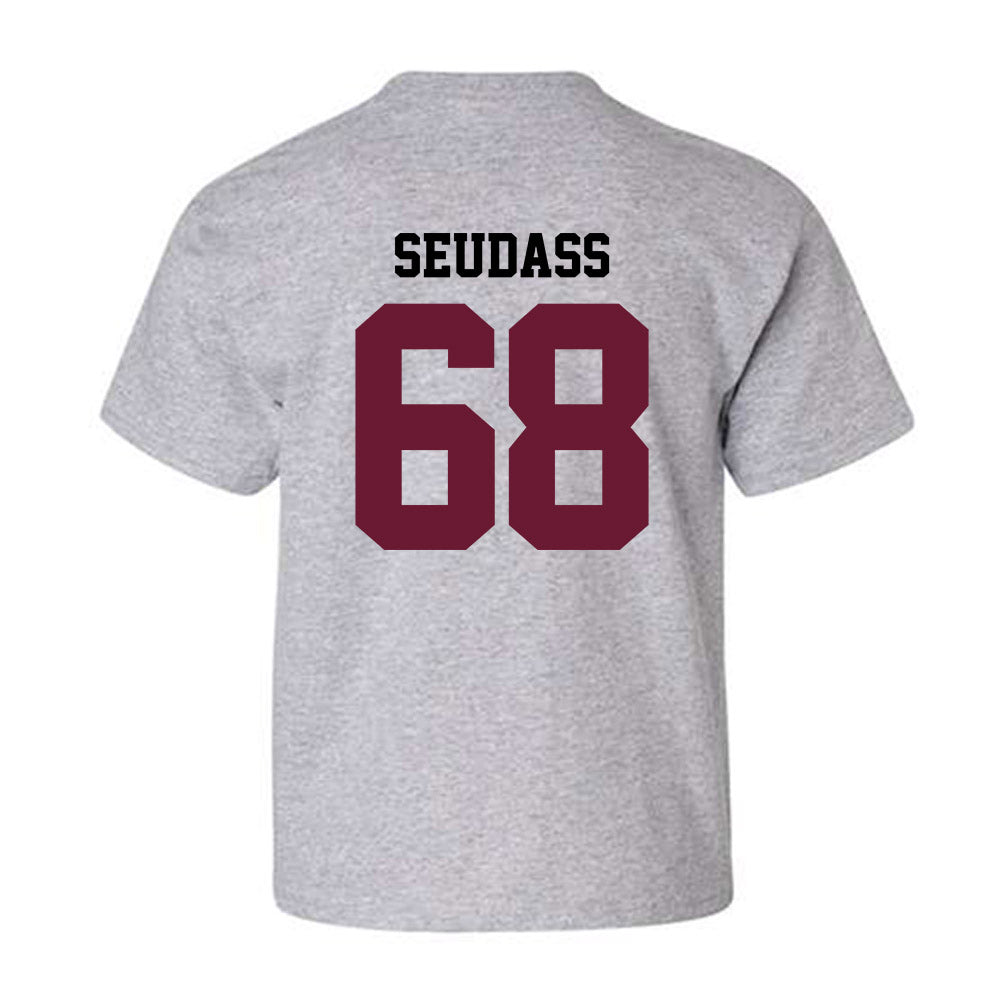 AAMU - NCAA Football : Joshua Seudass - Classic Shersey Youth T-Shirt-1