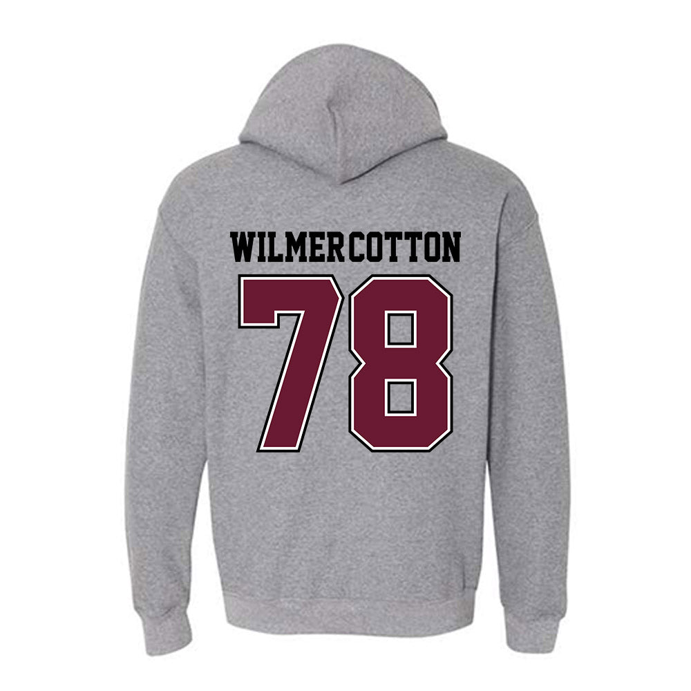 AAMU - NCAA Football : Jelani Wilmer-Cotton - Classic Shersey Hooded Sweatshirt-1
