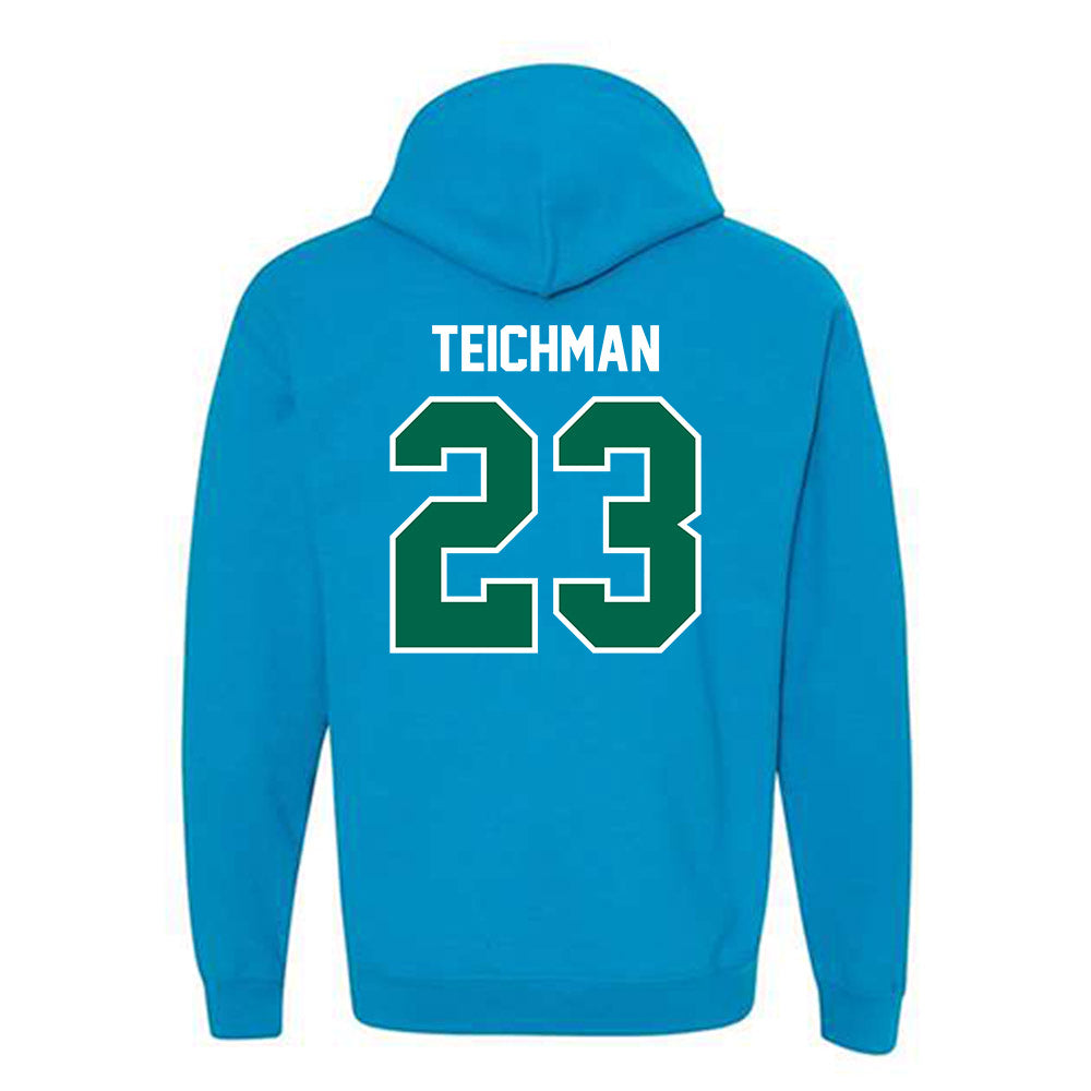 Tulane - NCAA Football : Rudy Teichman - Hooded Sweatshirt-1