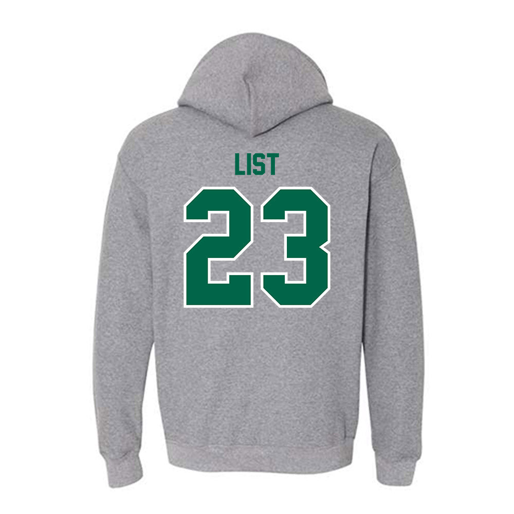 Tulane - NCAA Women's Volleyball : Chloe List - Classic Shersey Hooded Sweatshirt-1