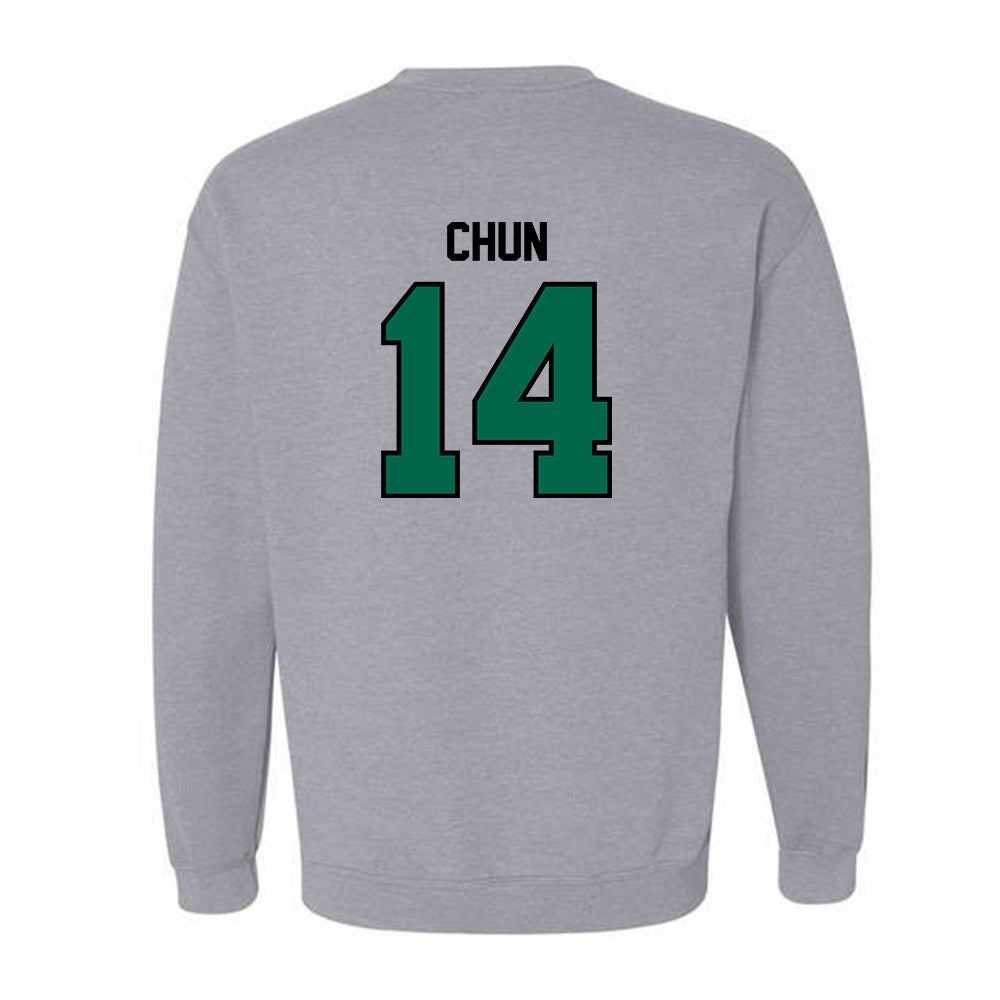 Tulane - NCAA Baseball : Tanner Chun - Classic Shersey Crewneck Sweatshirt-1