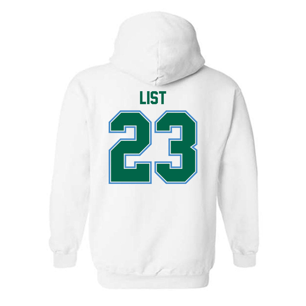 Tulane - NCAA Women's Volleyball : Chloe List - Hooded Sweatshirt-1