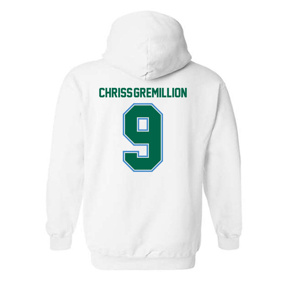 Tulane - NCAA Football : Zeon Chriss-Gremillion - Hooded Sweatshirt-1