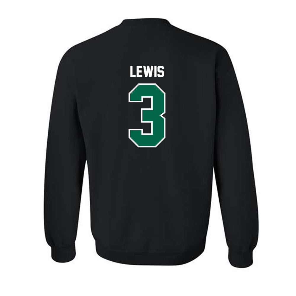 Tulane - NCAA Men's Basketball : Krystian Lewis - Crewneck Sweatshirt-1