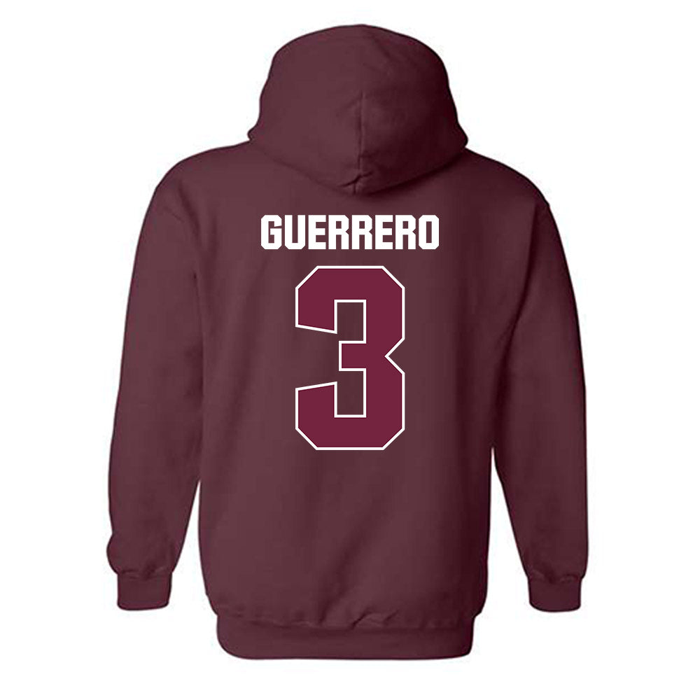 SIU Carbondale - NCAA Baseball : Julio Guerrero - Classic Shersey Hooded Sweatshirt-1
