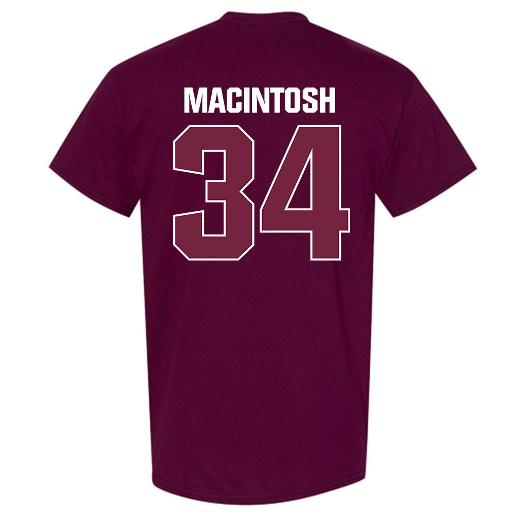 SIU Carbondale - NCAA Baseball : Jack MacIntosh - Classic Shersey T-Shirt-1