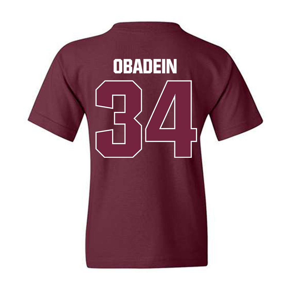 SIU Carbondale - NCAA Football : David Obadein - Classic Shersey Youth T-Shirt-1