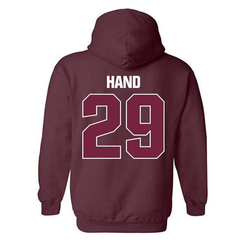 SIU Carbondale - NCAA Baseball : Nolan Hand - Classic Shersey Hooded Sweatshirt-1