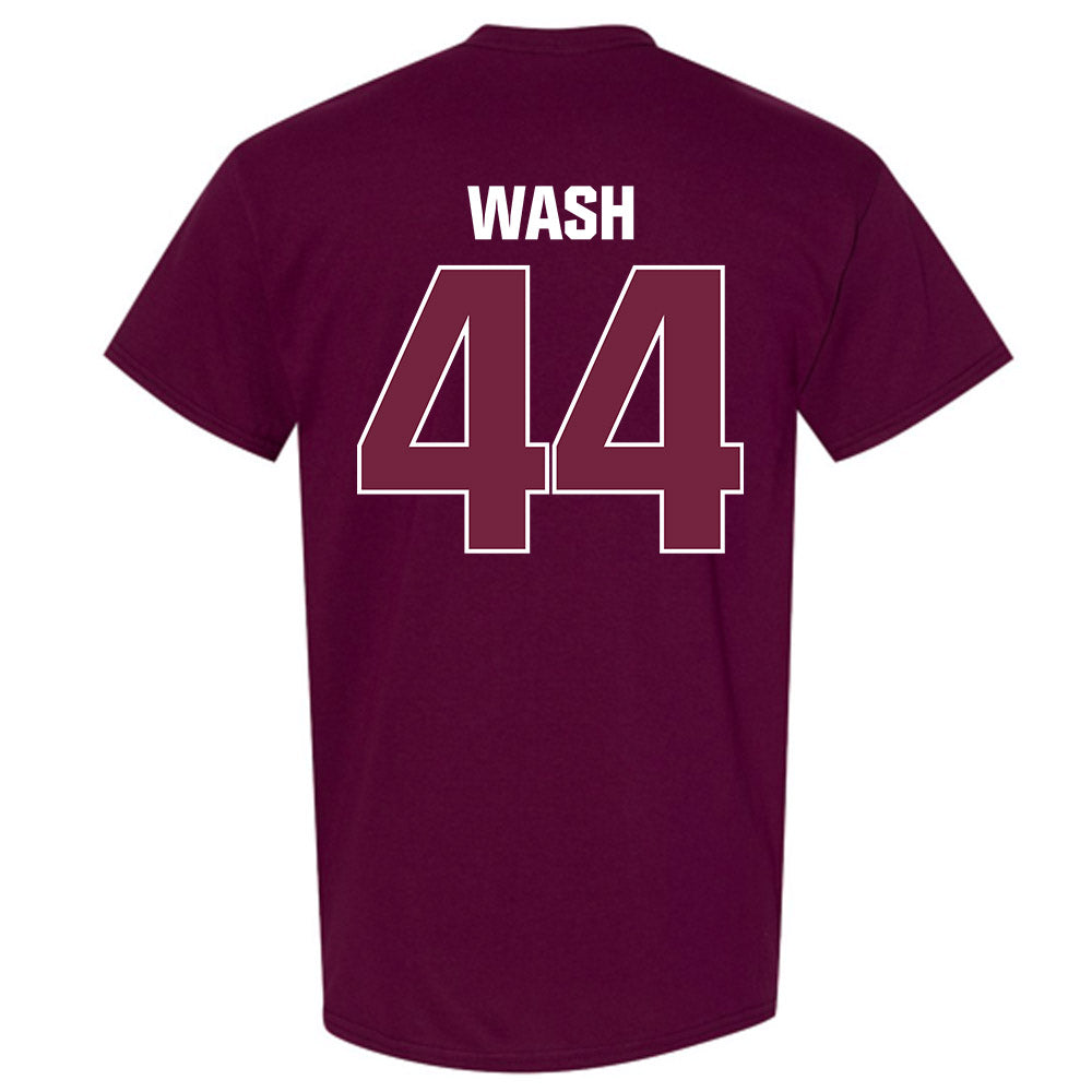 SIU Carbondale - NCAA Football : Miles Wash - Classic Shersey T-Shirt-1