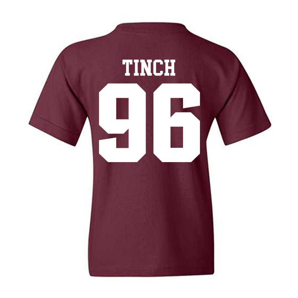 SIU Carbondale - NCAA Football : Gavin Tinch - Classic Shersey Youth T-Shirt-1