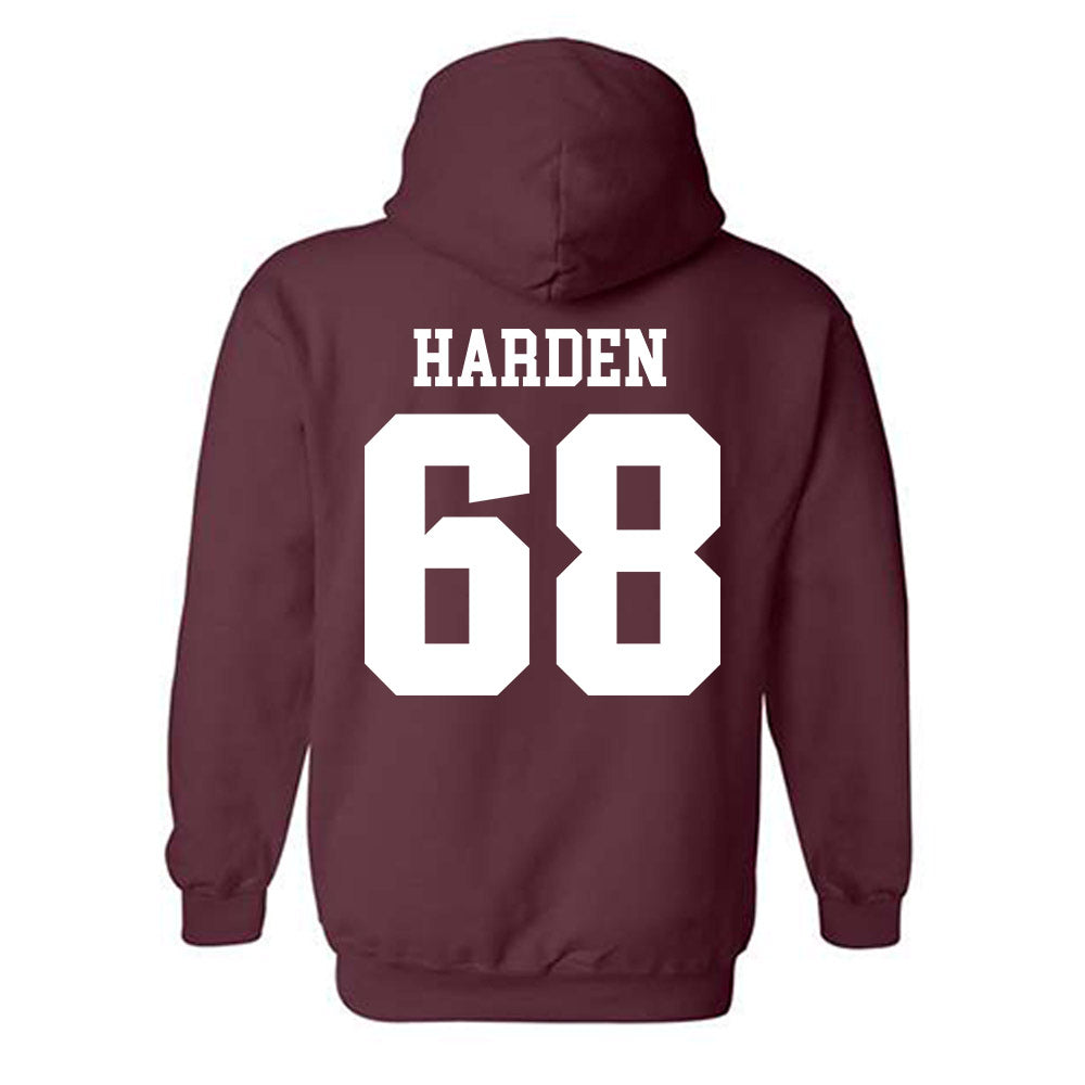 SIU Carbondale - NCAA Football : Derek Harden - Classic Shersey Hooded Sweatshirt-1