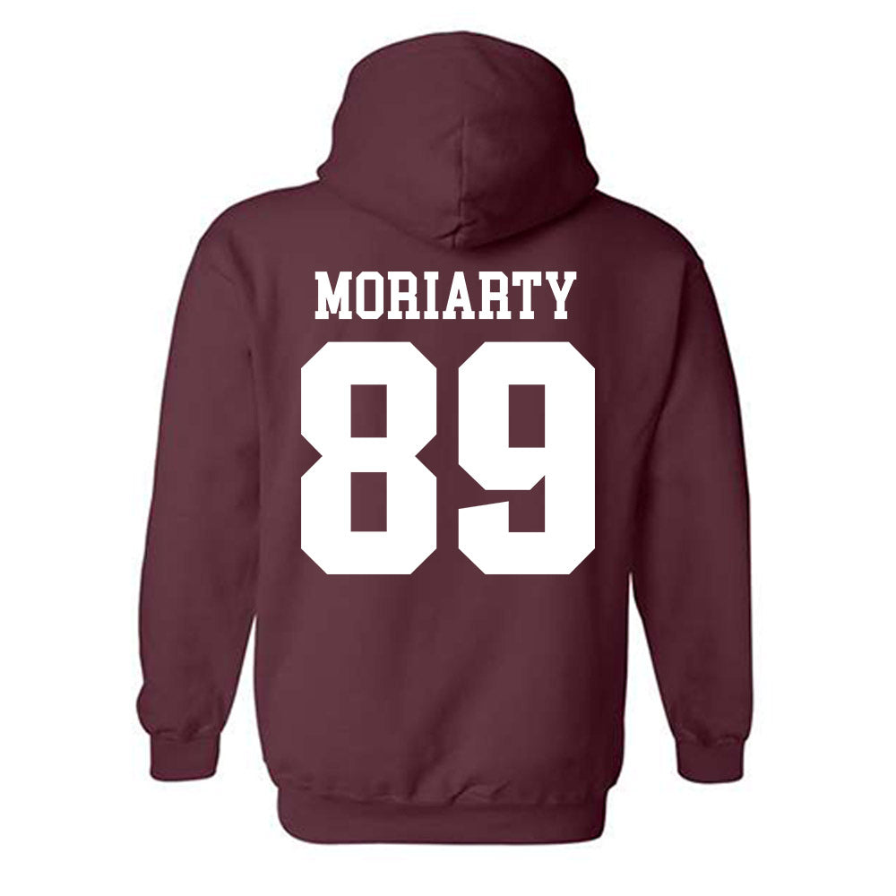 SIU Carbondale - NCAA Football : Aiden Moriarty - Classic Shersey Hooded Sweatshirt-1