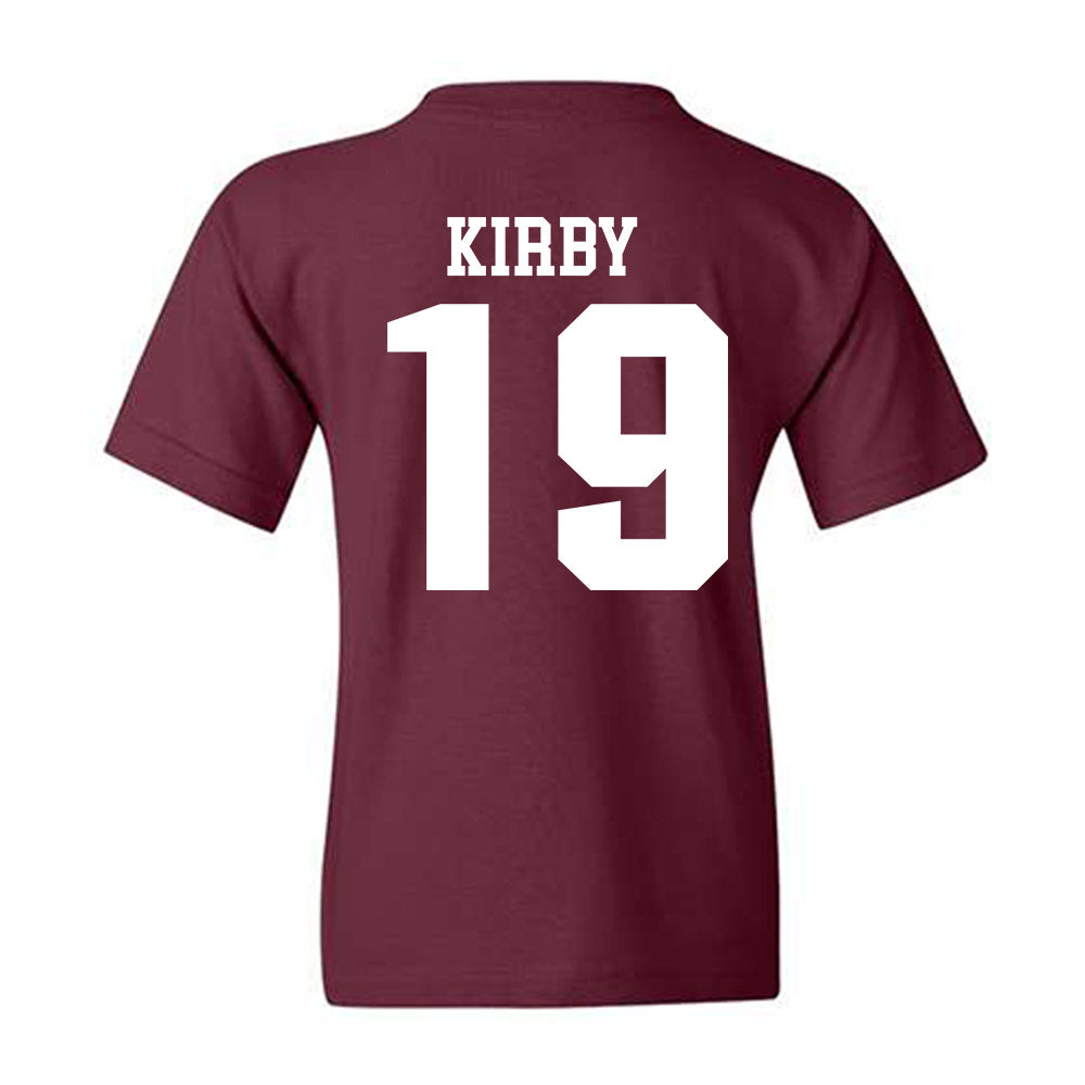 SIU Carbondale - NCAA Baseball : Jace Kirby - Classic Shersey Youth T-Shirt-1