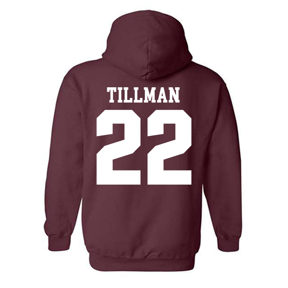 SIU Carbondale - NCAA Football : Joshua Tillman - Classic Shersey Hooded Sweatshirt-1