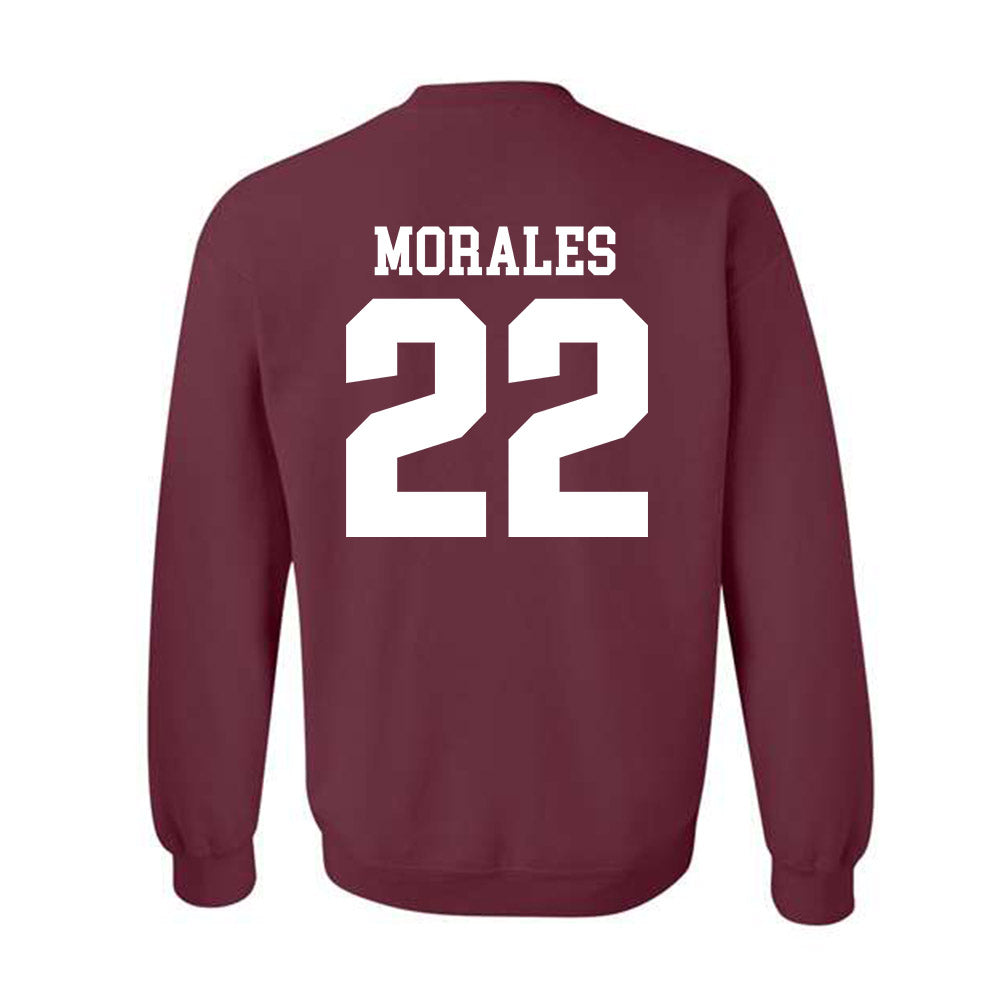 SIU Carbondale - NCAA Women's Basketball : Carmen Morales - Classic Shersey Crewneck Sweatshirt-1