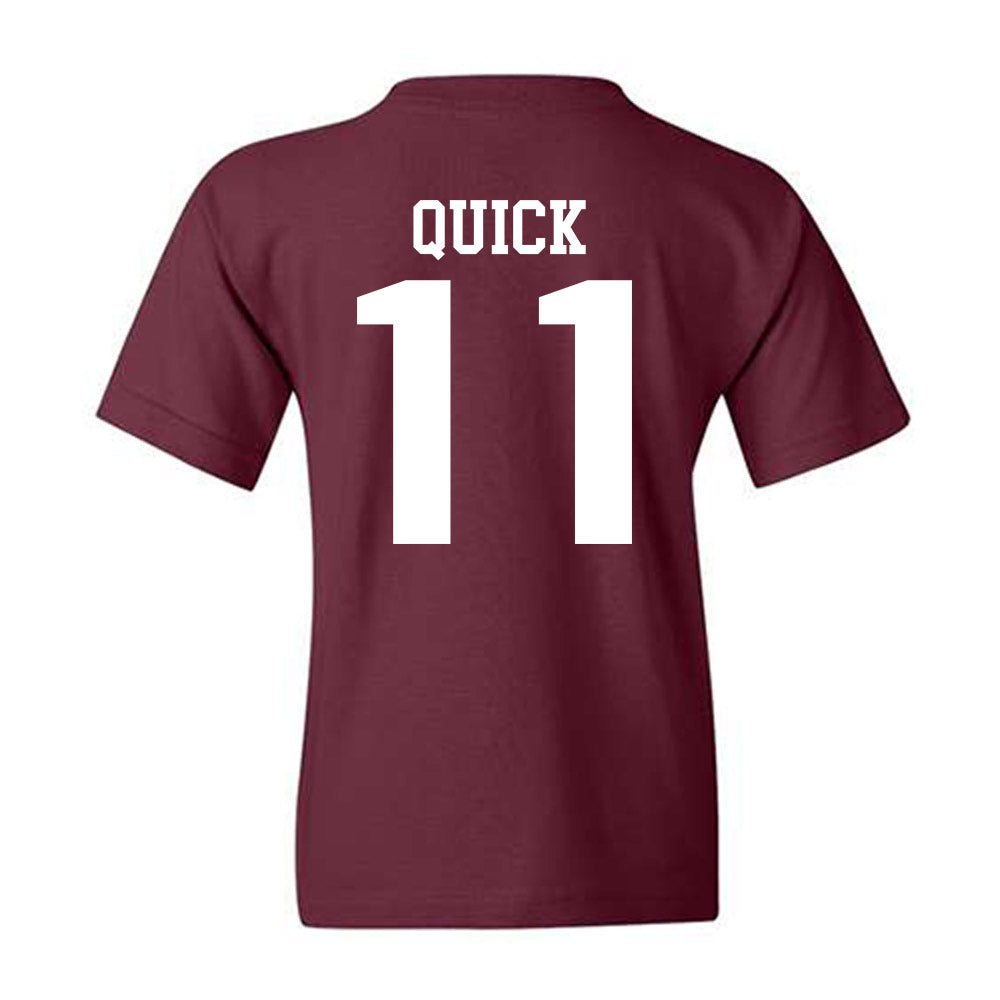 SIU Carbondale - NCAA Football : Markell Quick - Classic Shersey Youth T-Shirt-1