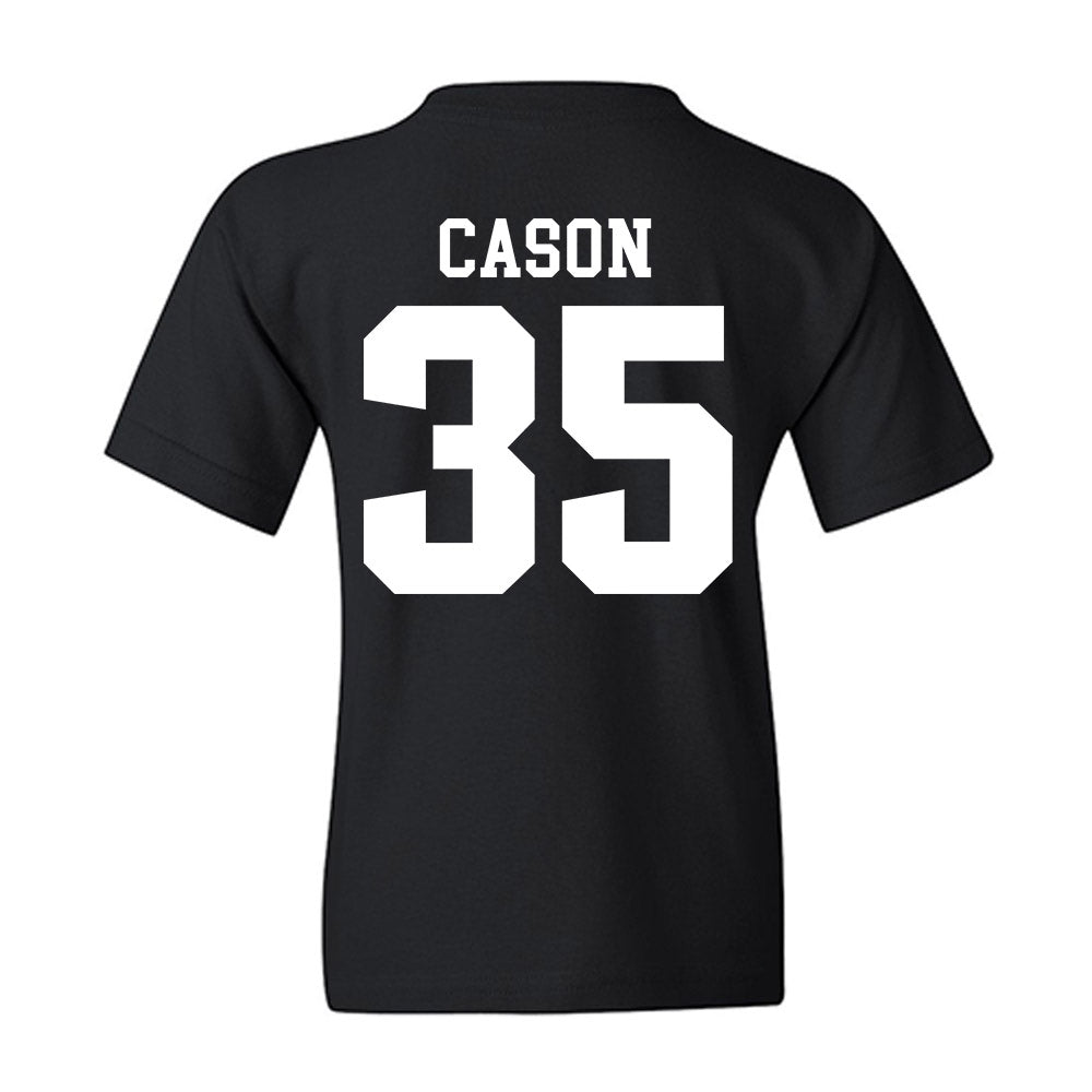 SIU Carbondale - NCAA Football : Cameron Cason - Classic Shersey Youth T-Shirt-1