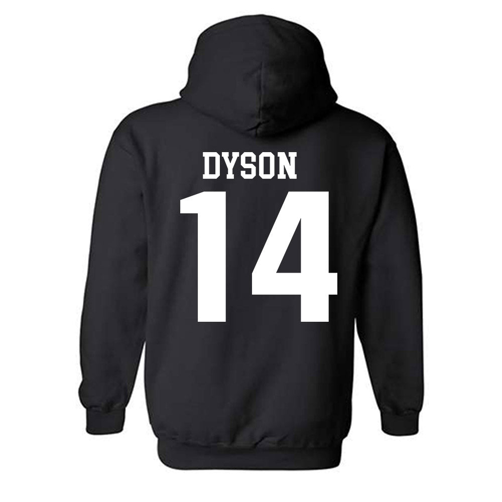 SIU Carbondale - NCAA Football : Traivon Dyson - Classic Shersey Hooded Sweatshirt-1