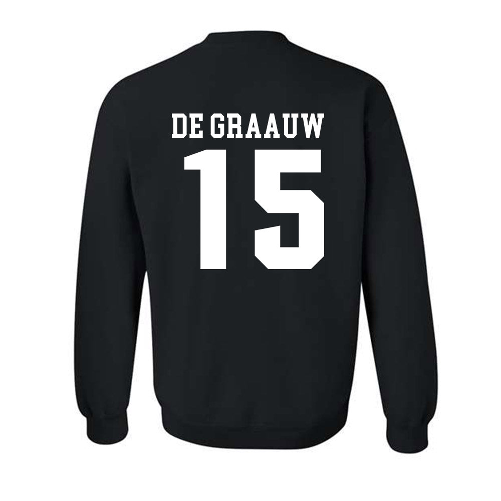 SIU Carbondale - NCAA Baseball : Gio De Graauw - Classic Shersey Crewneck Sweatshirt-1