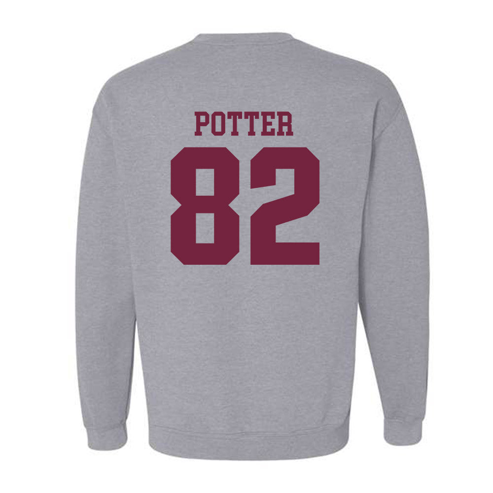 SIU Carbondale - NCAA Football : Chris Potter - Classic Shersey Crewneck Sweatshirt-1