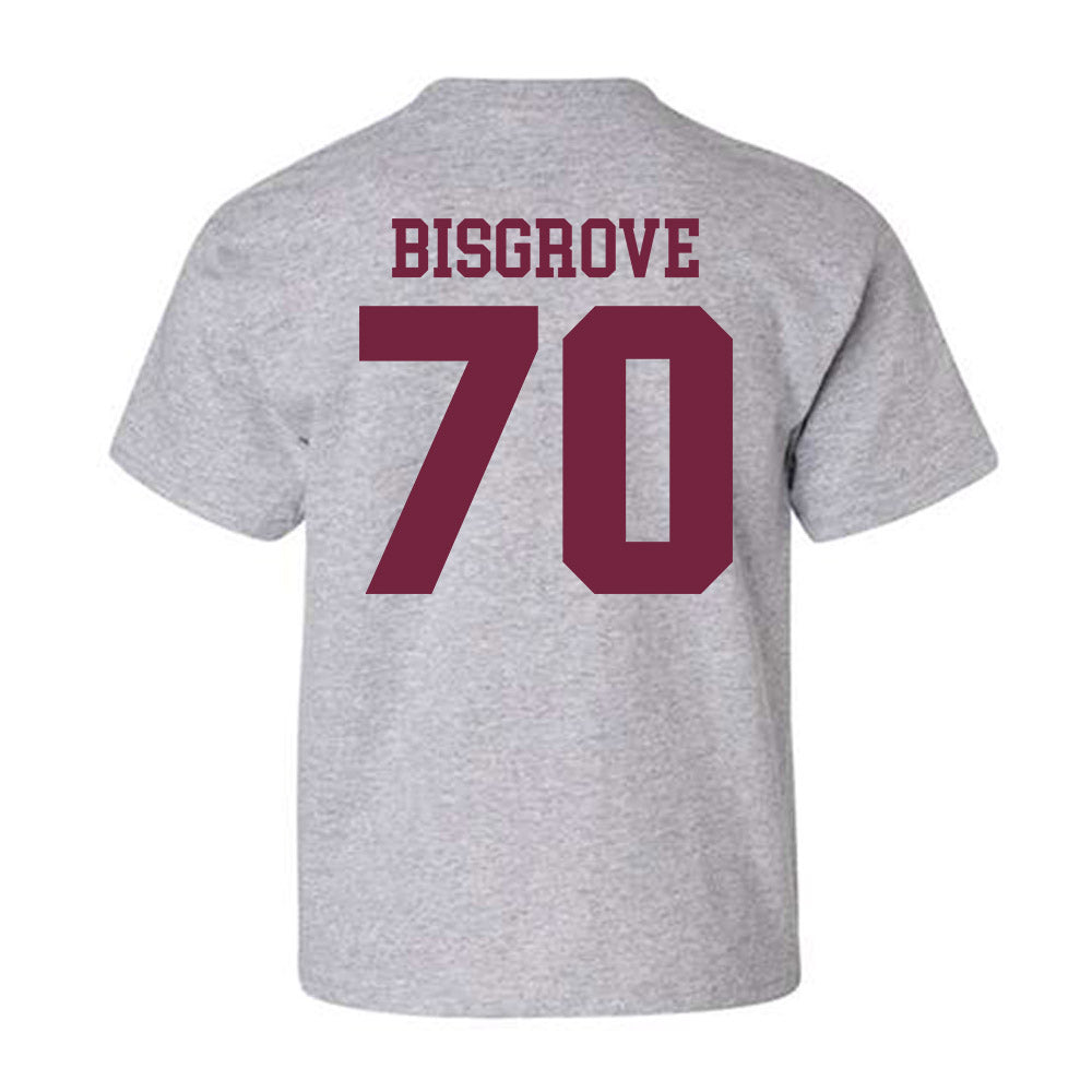 SIU Carbondale - NCAA Football : Brendan Bisgrove - Classic Shersey Youth T-Shirt-1