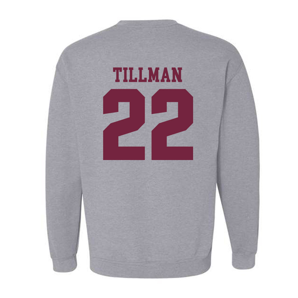 SIU Carbondale - NCAA Football : Joshua Tillman - Classic Shersey Crewneck Sweatshirt-1