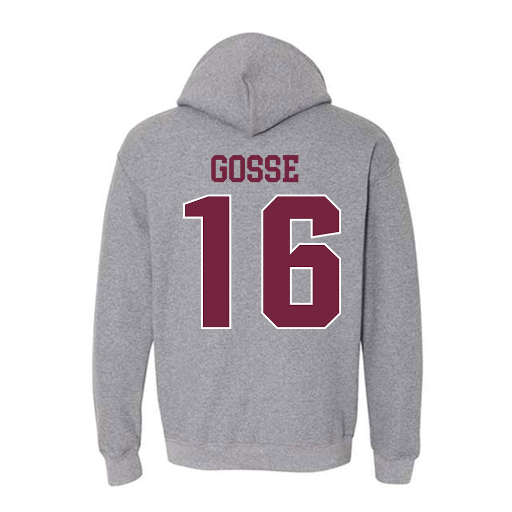 SIU Carbondale - NCAA Women's Soccer : Brooke Gosse - Classic Shersey Hooded Sweatshirt-1