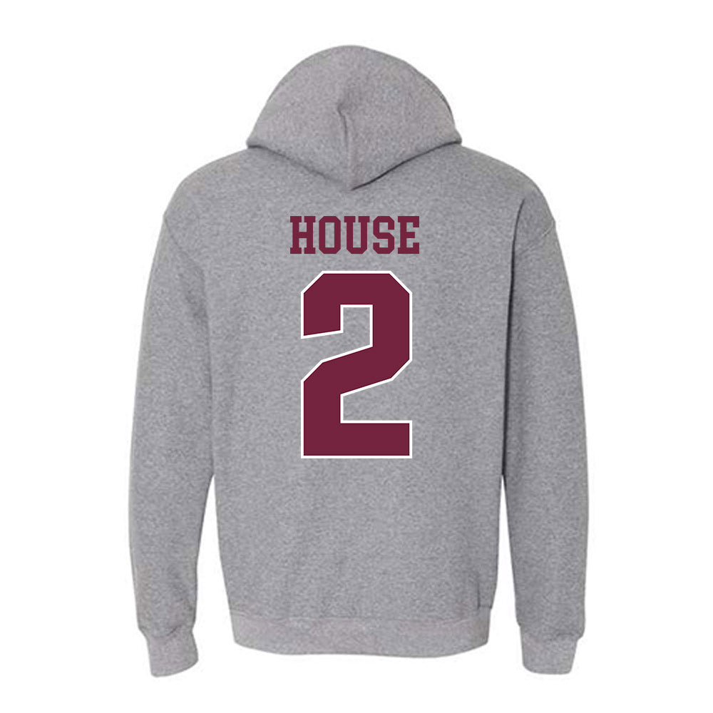SIU Carbondale - NCAA Men's Basketball : Quelron House - Classic Shersey Hooded Sweatshirt-1