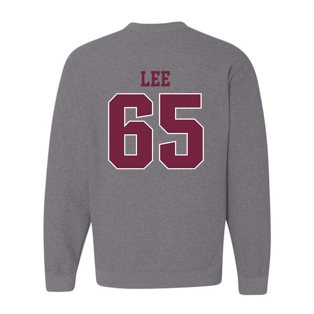 SIU Carbondale - NCAA Football : Owen Lee - Classic Shersey Crewneck Sweatshirt-1