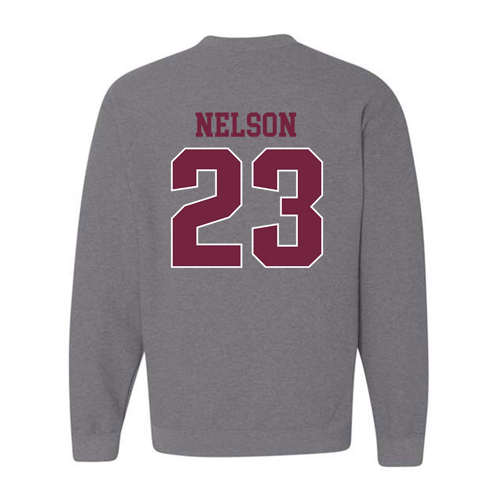 SIU Carbondale - NCAA Women's Basketball : Tkiyah Nelson - Classic Shersey Crewneck Sweatshirt-1