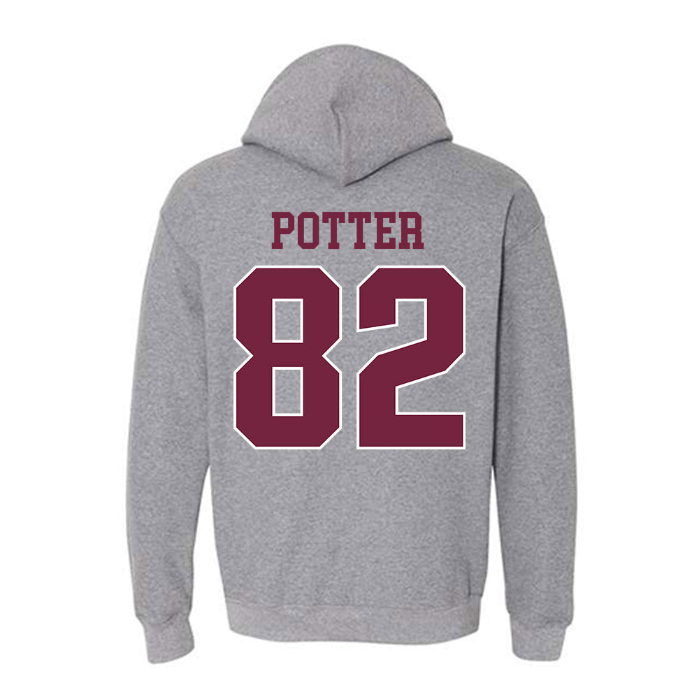 SIU Carbondale - NCAA Football : Chris Potter - Classic Shersey Hooded Sweatshirt-1