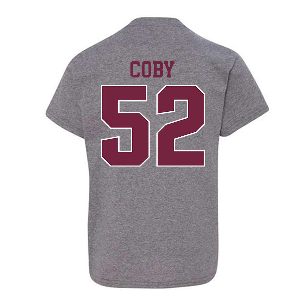 SIU Carbondale - NCAA Football : Ryan Coby - Classic Shersey Youth T-Shirt-1