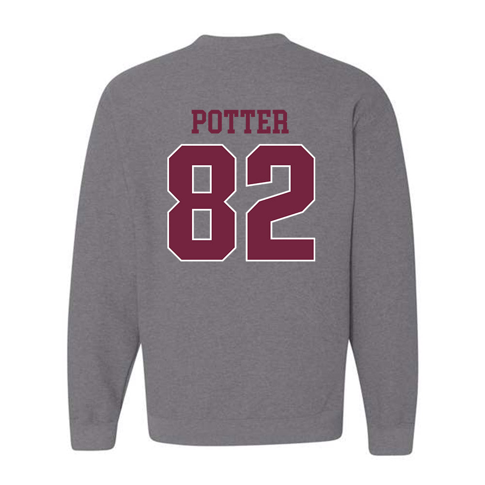 SIU Carbondale - NCAA Football : Chris Potter - Classic Shersey Crewneck Sweatshirt-1