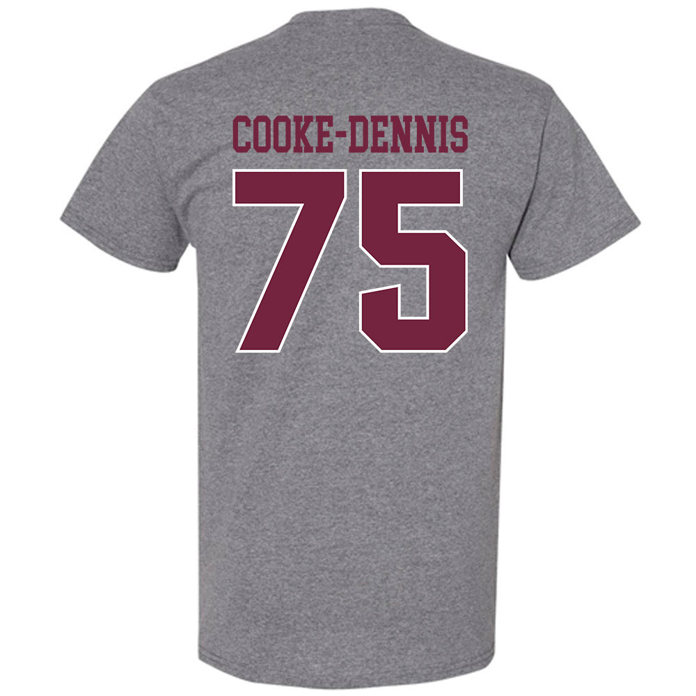 SIU Carbondale - NCAA Football : Tristan Cooke-Dennis - Classic Shersey T-Shirt-1