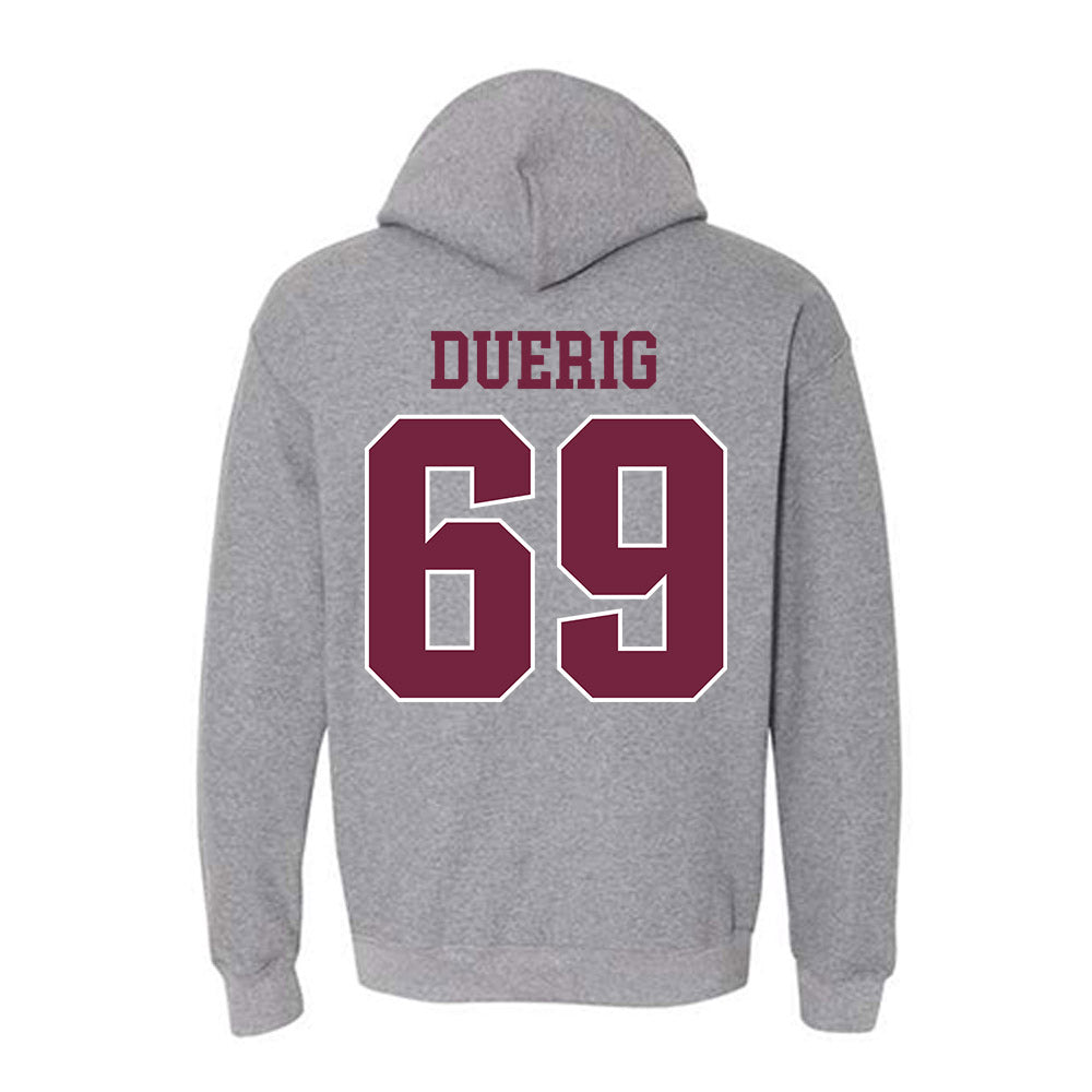 SIU Carbondale - NCAA Football : Aidan Duerig - Classic Shersey Hooded Sweatshirt-1