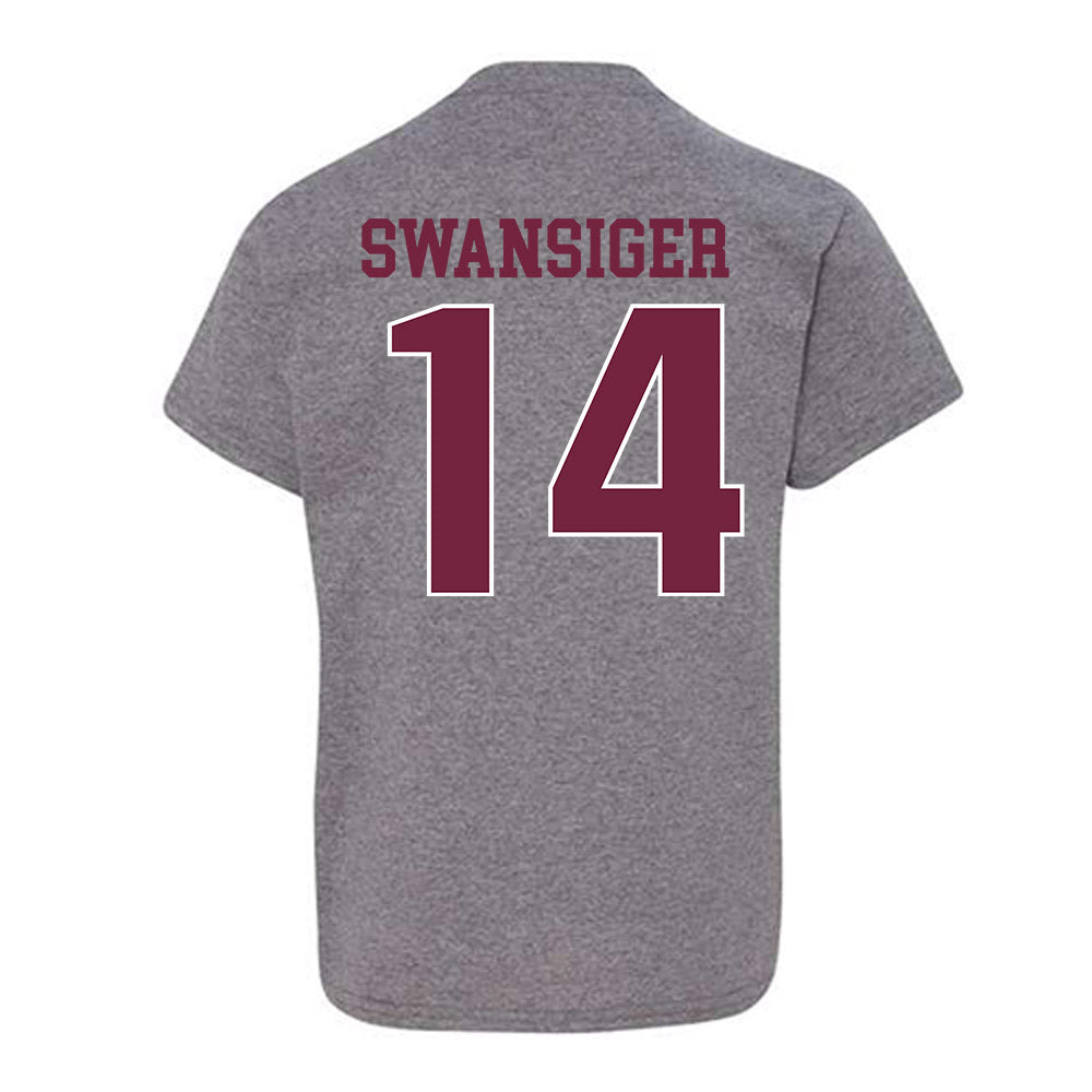 SIU Carbondale - NCAA Women's Volleyball : Ella Swansiger - Classic Shersey Youth T-Shirt-1