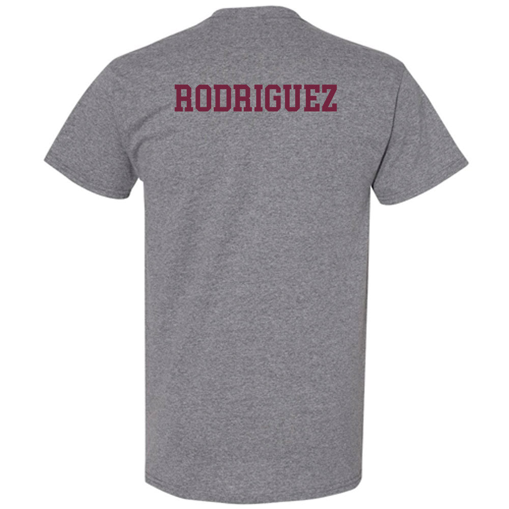 SIU Carbondale - NCAA Women's Swimming & Diving : Karen Rodriguez - Classic Shersey T-Shirt-1