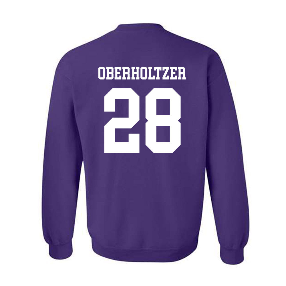SFA - NCAA Women's Soccer : Savanna Oberholtzer - Classic Shersey Crewneck Sweatshirt-1