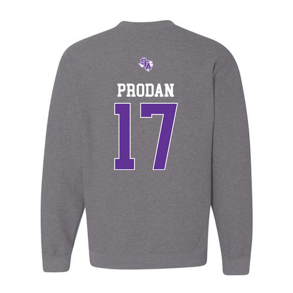 SFA - NCAA Beach Volleyball : Hailey Prodan - Crewneck Sweatshirt-1