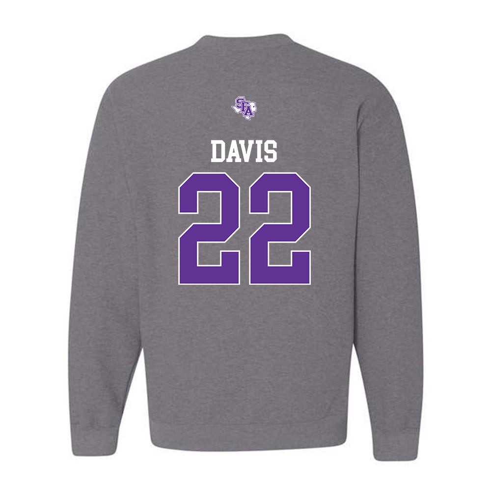SFA - NCAA Football : Chauncey Davis - Crewneck Sweatshirt-1