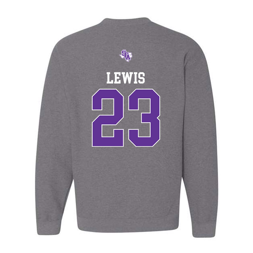 SFA - NCAA Softball : Gianna Lewis - Crewneck Sweatshirt-1