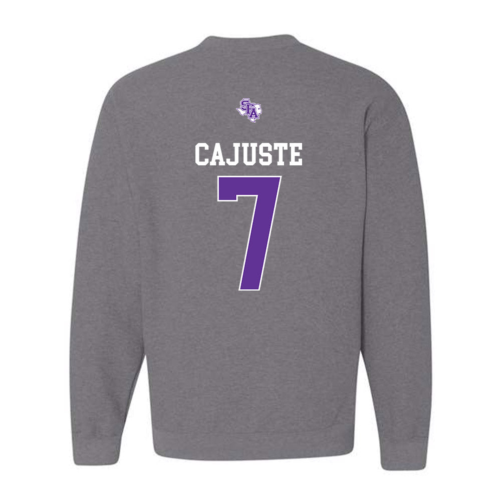 SFA - NCAA Women's Basketball : Lydia Cajuste - Crewneck Sweatshirt-1