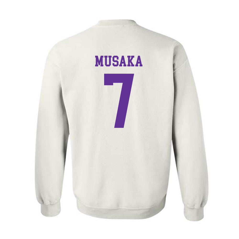 SFA - NCAA Men's Basketball : Tichyque Musaka - Crewneck Sweatshirt-1
