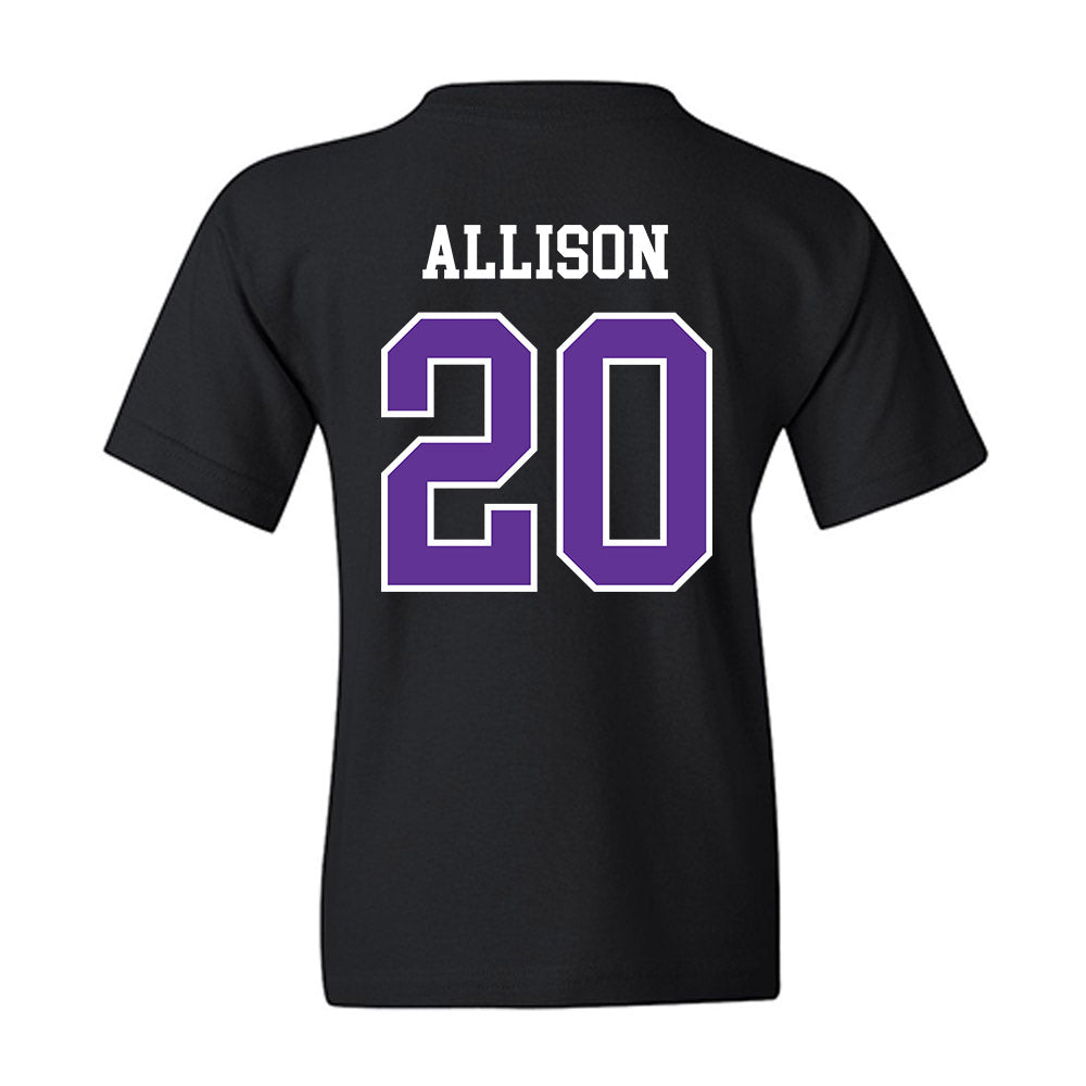 SFA - NCAA Beach Volleyball : Ryann Allison - Youth T-Shirt-1