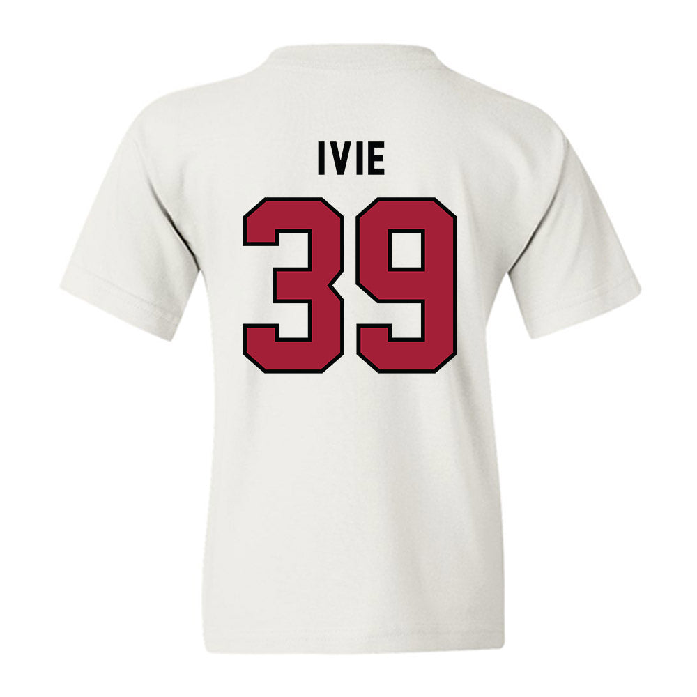 Alabama - NCAA Football : Jake Ivie - Youth T-Shirt-1