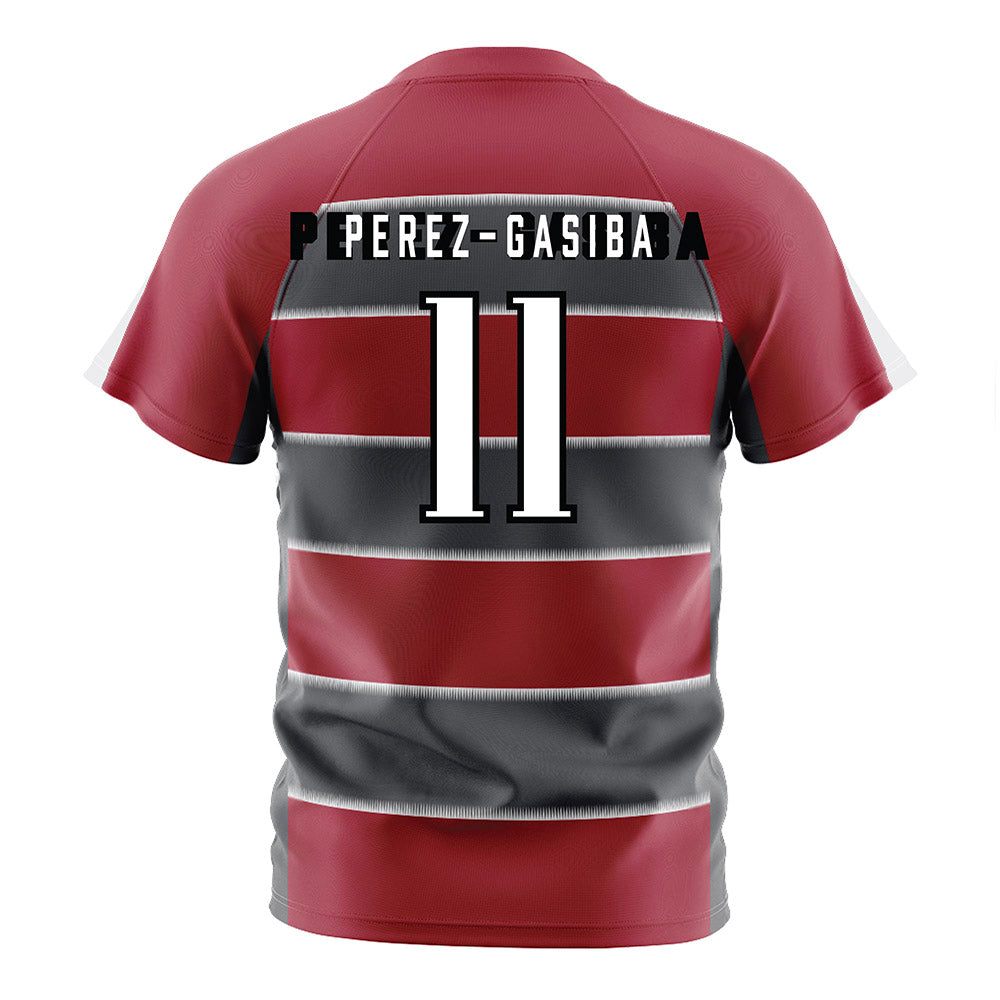 St. Joe's - NCAA Men's Soccer : Sebastian Perez-Gasiba - Red Soccer Jersey-1