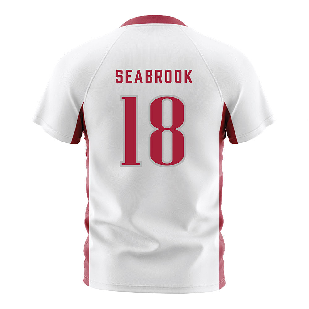 St. Joe's - NCAA Women's Soccer : Erin Seabrook - White Soccer Jersey-1