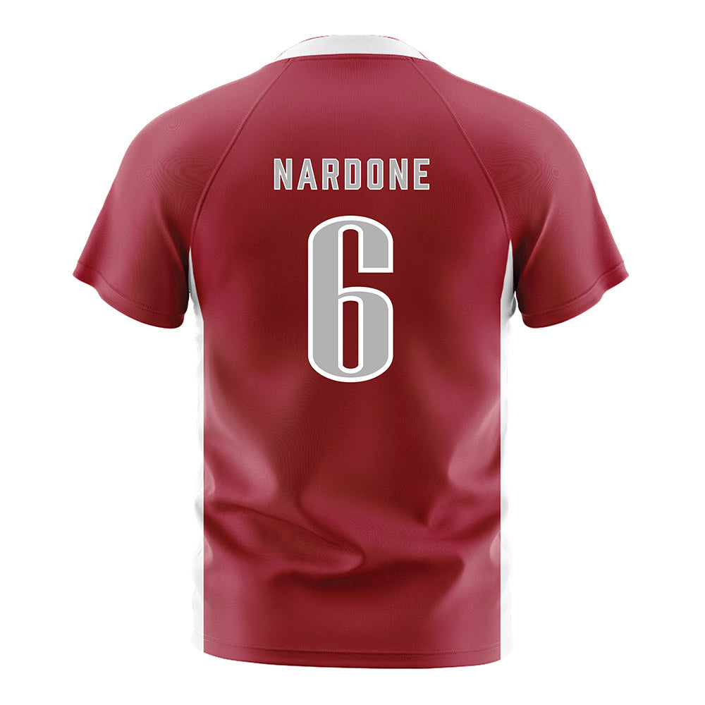 St. Joe's - NCAA Women's Soccer : Valentina Nardone - Red Soccer Jersey-1