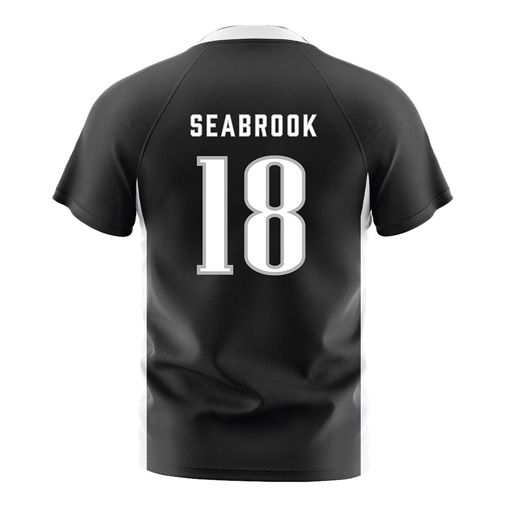 St. Joe's - NCAA Women's Soccer : Erin Seabrook - Black Soccer Jersey-1