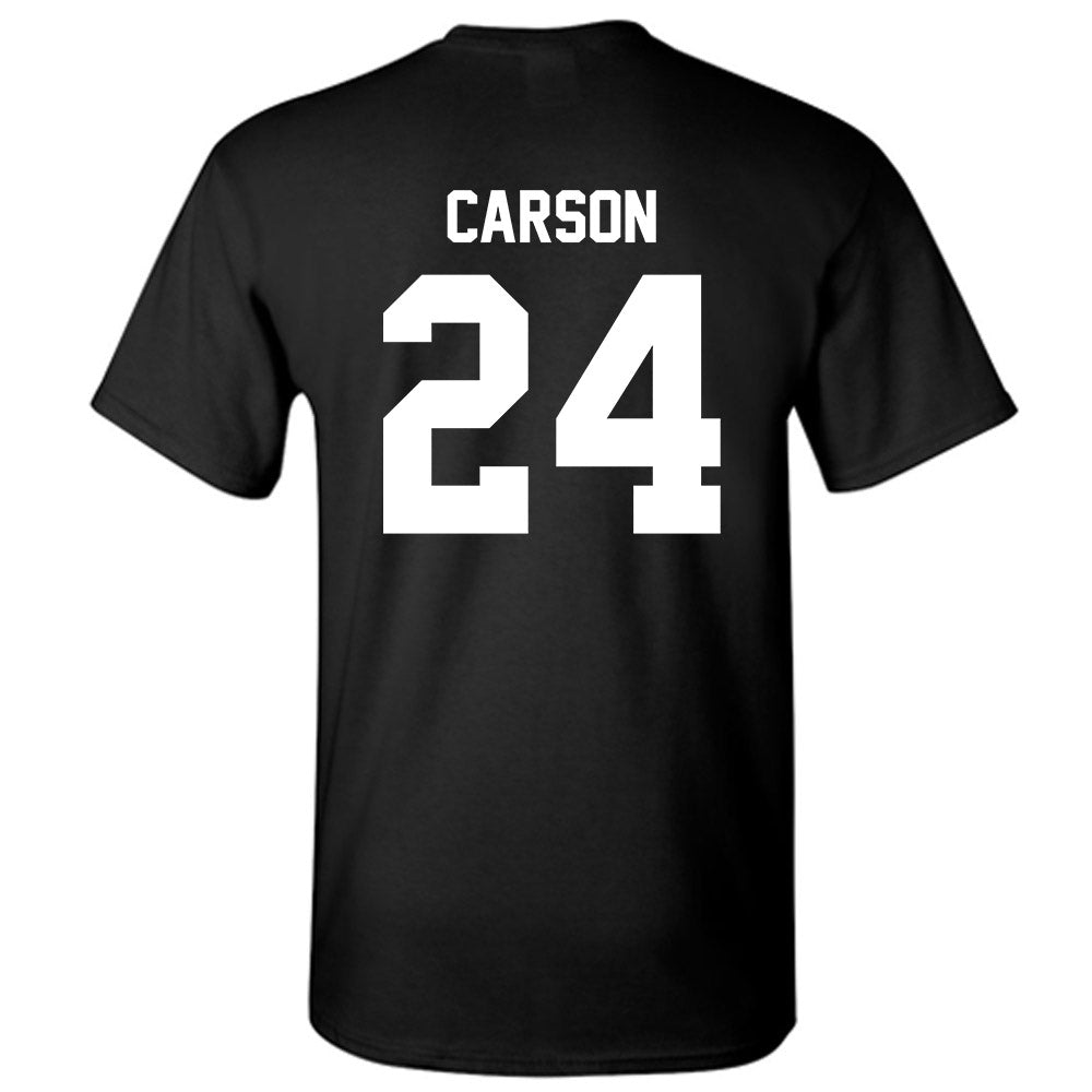 Adelphi - NCAA Men's Basketball : London Carson - Classic Shersey T-Shirt-1